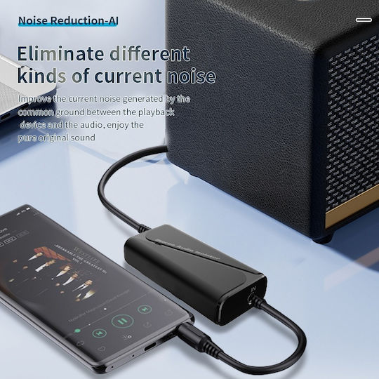 Adaptor Audio Bluetooth 2 În 1 M29 Versiunea 5.4 Izolator de Zgomot Anti-interferență Sunet Clar Compatibil Jack de 3,5 mm Sistem Audio Auto Stereo de Acasă Portabil Cablu Type-c Inclus
