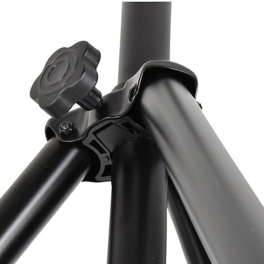 QTX Sound Tρίποδο Ηχείων PA ύψους 170-170cm σε Μαύρο Χρώμα