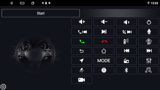 Car Audio System for Toyota Auris 2007-2012 (Bluetooth/USB/WiFi/GPS/Apple-Carplay/Android-Auto) with Touch Screen 7"