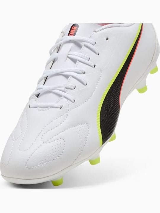 PUMA Play Fußballschuhe mit Stollen Weiß