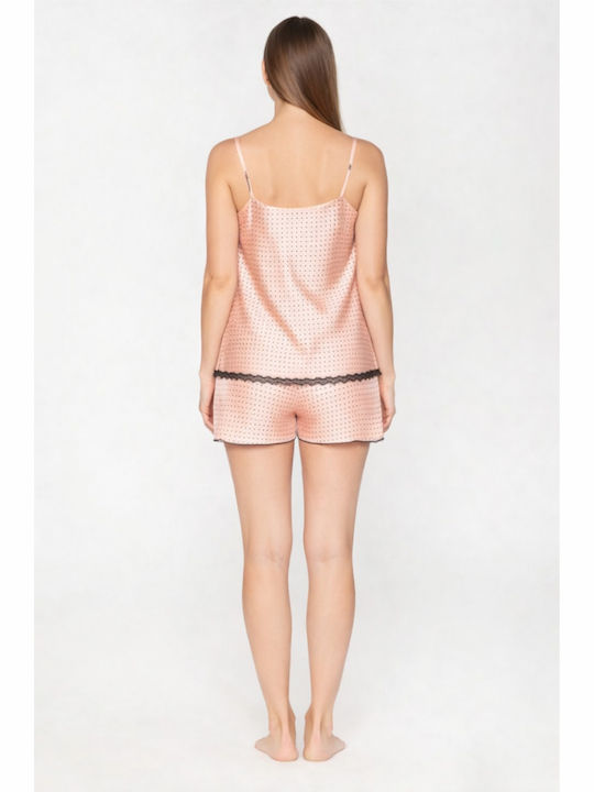 Jeannette Lingerie Καλοκαιρινό Babydoll Σομόν Jeannette Lingerie Καλοκαιρινό Babydoll Σομόν