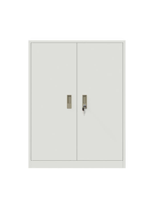 Kabinett Büro White 80x40x105cm