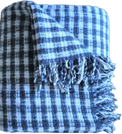 Kotonia Home Pătură Semidublă 180x230 cm Aquamarine