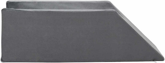 vidaXL Pernă Scaun Picioare 68x25x21.5cm în culoare Gri 42020193