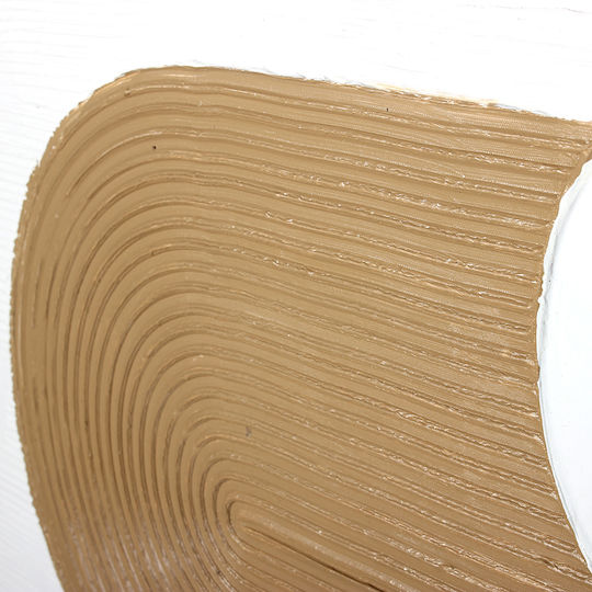 Wandbild Leinwand Handgemalt Ölgemälde 90x60cm Relief Goldene Rahmen Keskor 82585