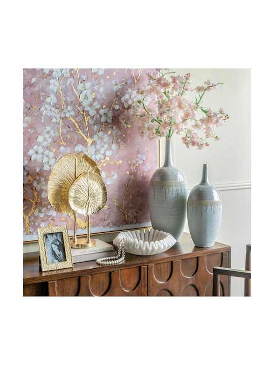 Artekko Διακοσμητικό Βάζο Κεραμικό Glazed Μπεζ Φ21xΥ60cm
