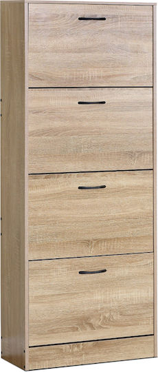 Ξύλινη Παπουτσοθήκη 60x24x151.2cm