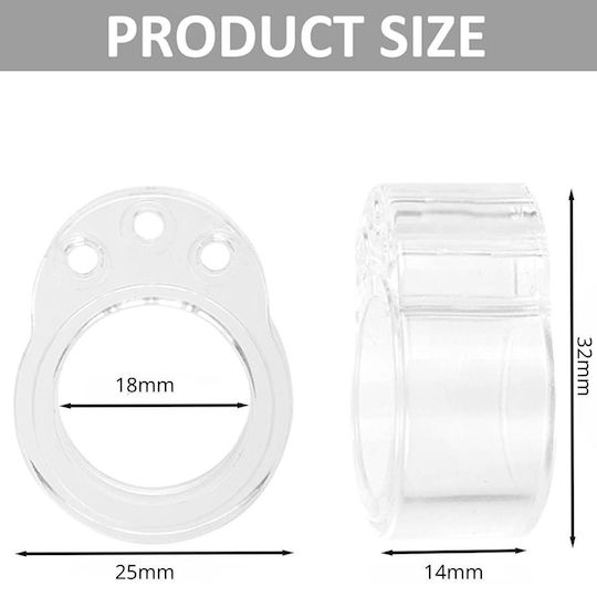Uncle George 01.07.02-0021 Door Buffers 18x18mm 4pcs
