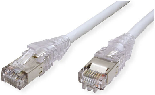Dtwyler Patchkabel Cat.6a Class Ea S Ftp Cu 7702 Flex Lsoh Amp V2 Grau 7.5 M