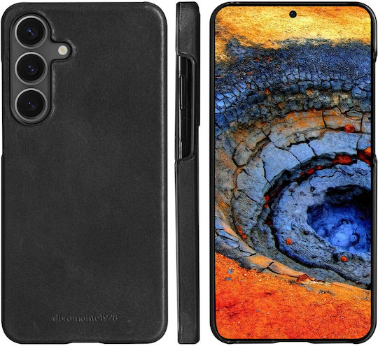 dbramante1928 Back Cover Δερμάτινο Μαύρο (Galaxy S25)