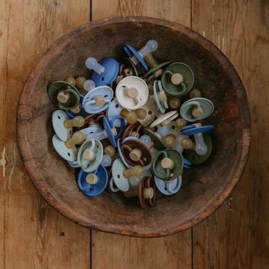 Frigg Little Viking Πιπίλες Σιλικόνης Sage/Cream για 6-18 μηνών 2τμχ