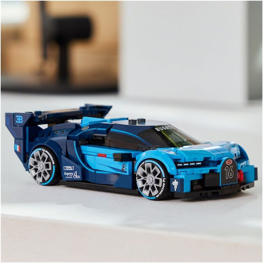 LEGO Speed Champions Bugatti Vision GT Hyper Sports Car Für 9+ Jahre 284 Stück