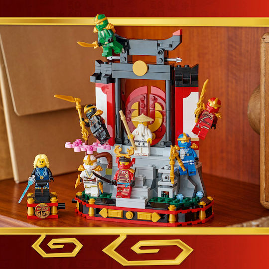 LEGO Ninjago Ninja Character Display 15th Anniversary for 14+ Years 447 Pieces