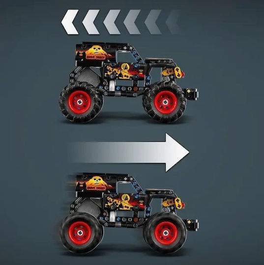 LEGO Lego Technik Monster Jam™ Grave Digger™ Feuer und Eis für 7+ Jahre 263 Stück