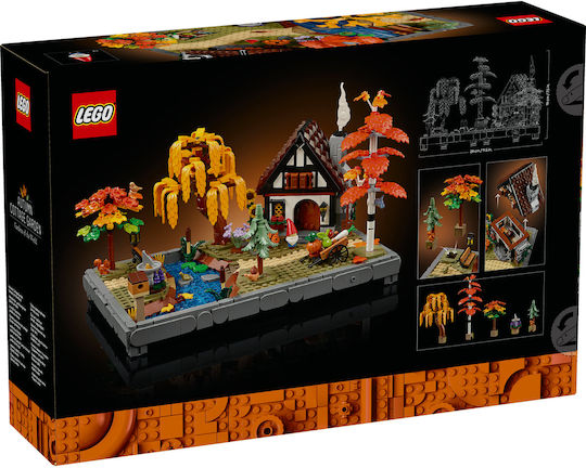 LEGO Icons Есенна Къща Градина за 18+ Години 1102 Бройки