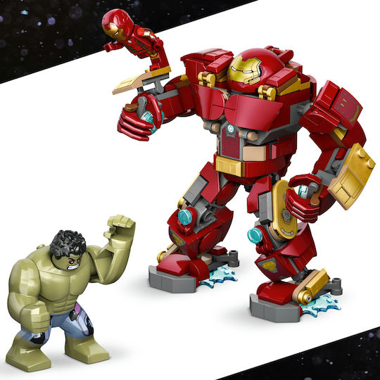 LEGO Marvel Epic Battle: Hulkbuster vs. The Hulk Pentru 9+ Ani 413 Bucăți