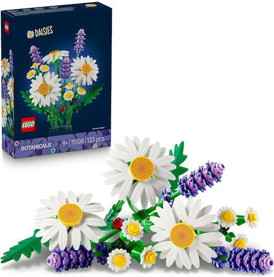 LEGO Botanical Collection Daisies for 9+ Years 133 Pieces