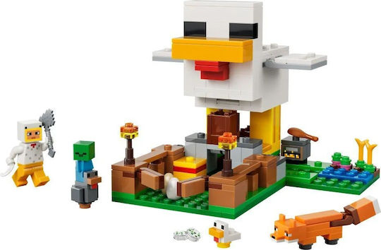 LEGO Minecraft Chicken Farm for Ages 7+ 233 Pieces