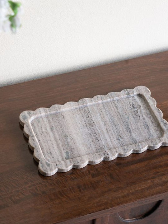Artekko Tavă Decorativă Marmură Dreptunghiulară 35.5x20x1.8cm 1buc