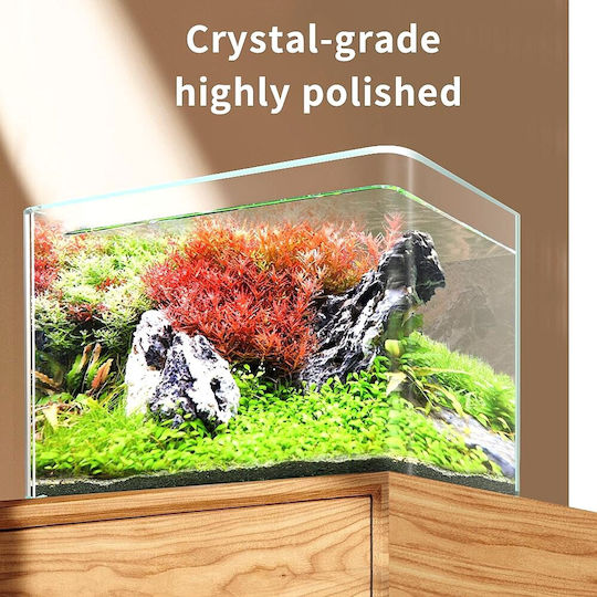 PF50-40 Aquarium Fish Tank Capacity 40.5lt with 50x30cm White