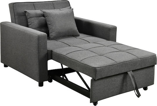 Mero Armchair Bed Gray 98x85x88cm