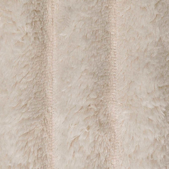 vidaXL Ριχτάρι Πολυθρόνας Fleece 150x130εκ. Μπεζ