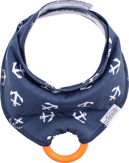 Dr. Brown's Μπαντάνα Υφασμάτινη με Τσέπη Navy Μπλε για 3 m+