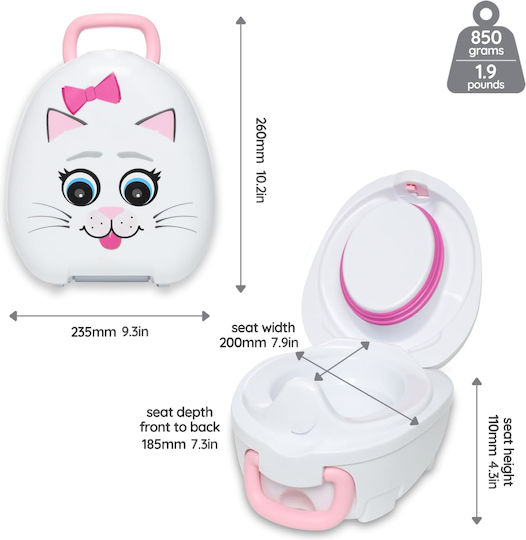 My Carry Potty Φορητό Γιο Γιο Πράσινο έως 50kg