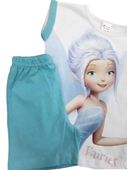 Beboulino Kids' Pajamas Summer Turquoise