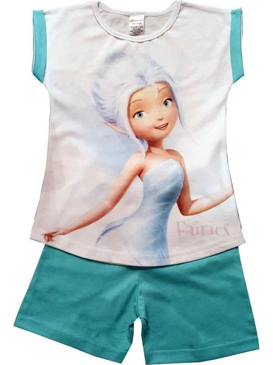 Beboulino Kids' Pajamas Summer Turquoise