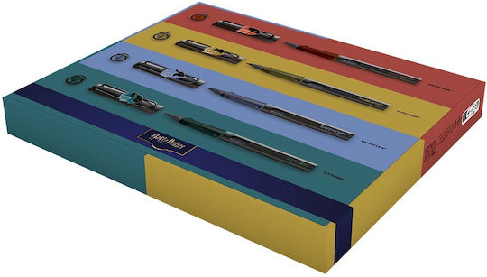 Lamy Safari Подредба Писалка Писалки Extra Fine Прозрачна с Червено Мастило