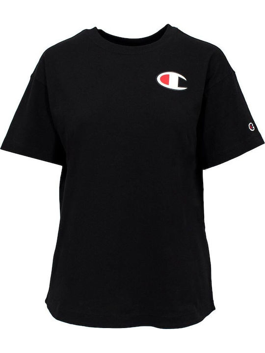 Rochester Γυναικείο Oversized T-shirt Μαύρο