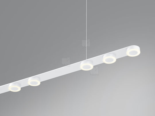 Helestra Hängelampe Weiß 120x6cm Helestra Hängelampe Weiß 120x6cm