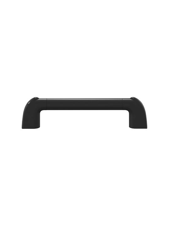 vidaXL Handle Furniture made of Metallic Black 380mm (Center Distance 34mm) 864709 1pcs