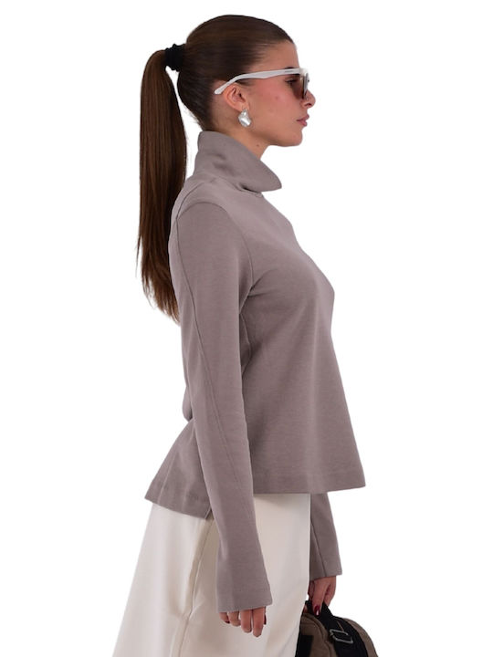 Women's Blouse Taupe