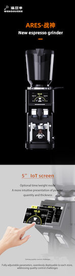 Coffee Grinder with Bean Hopper Capacity 1.5kg