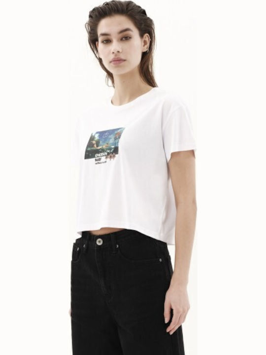 Women's Crop T-shirt White