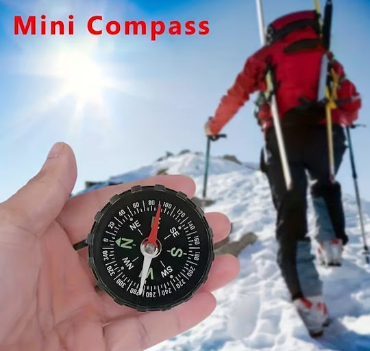 Portable Mini Waterproof Survival Compass 4.5 cm