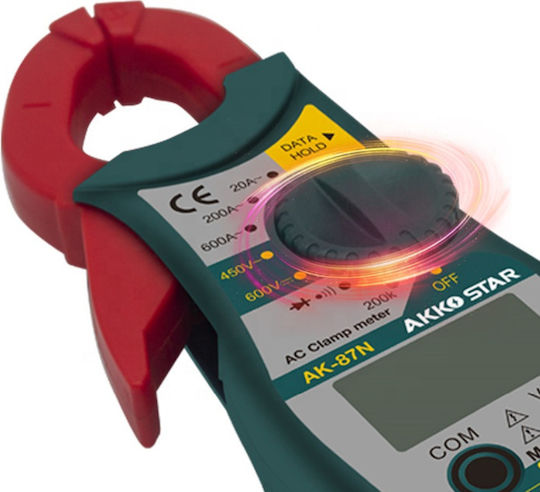 Clamp Meter Digital 600A AC AK-87N
