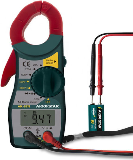 Clamp Meter Digital 600A AC AK-87N