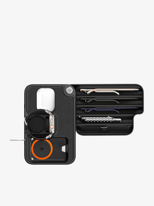 Spigen S340 Зарядно за Apple Watch Черен