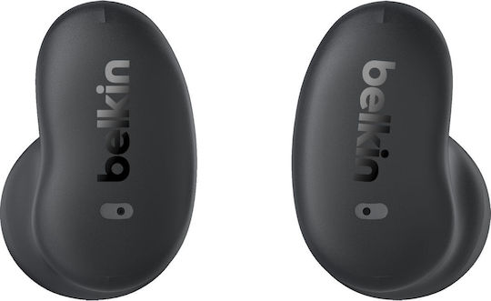 Belkin SoundForm Anywhere Earbud Bluetooth Handsfree Earphones with Sweat Resistance and Charging Case Black