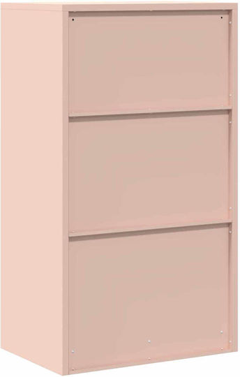 Ντουλάπι Γραφείου Μεταλλικό Ροζ 60x40x90cm