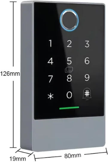 Liliwise FBD-K3-F Security Access-Control Keypad Touch Black 1017