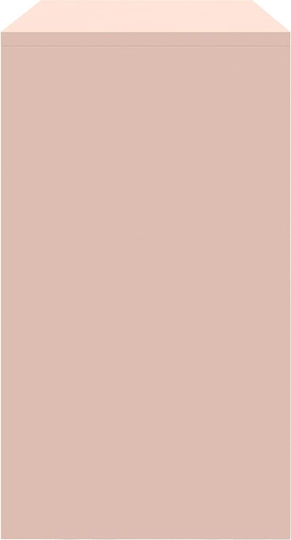 Dulap De Birou Metalic Roz 90x40x70cm