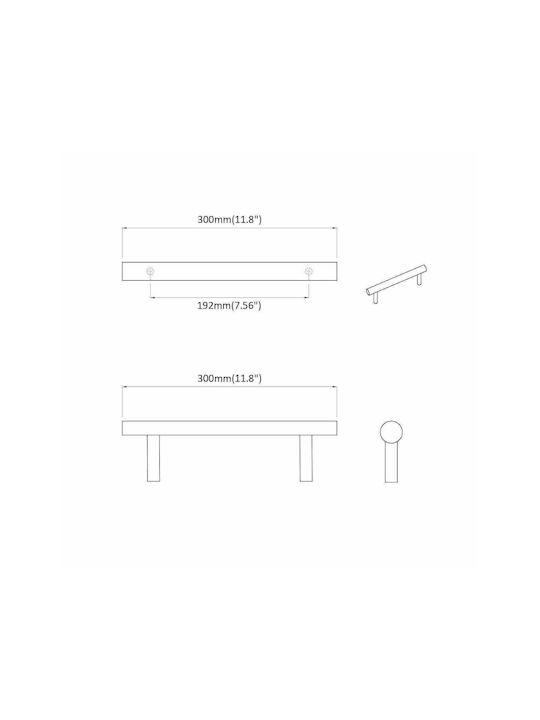 vidaXL Knob Furniture made of Metallic Silver 864734 12pcs