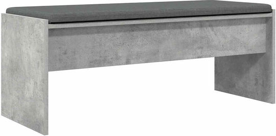 Мебел за антре с Пейка Сив 103x38x40см