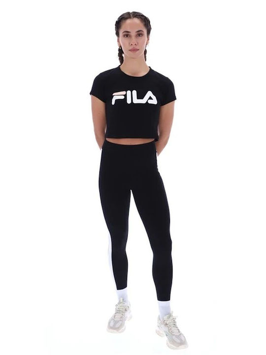 Eden Γυναικείο Crop T-shirt Black