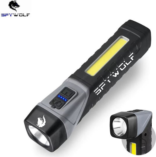 Rechargeable Work Light with Extension Cord LED with Brightness up to 2900lm Lens