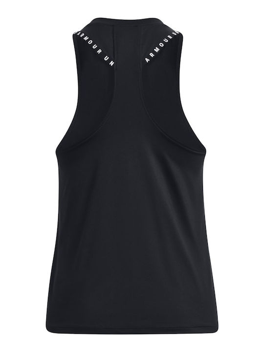 Knockout Novelty Women's Athletic Blouse Sleeveless Black.